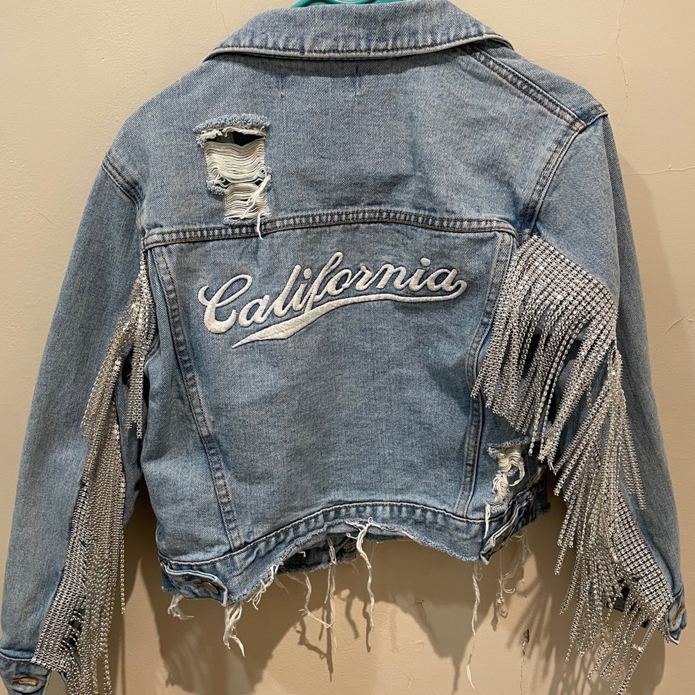 Super cute jean jacket